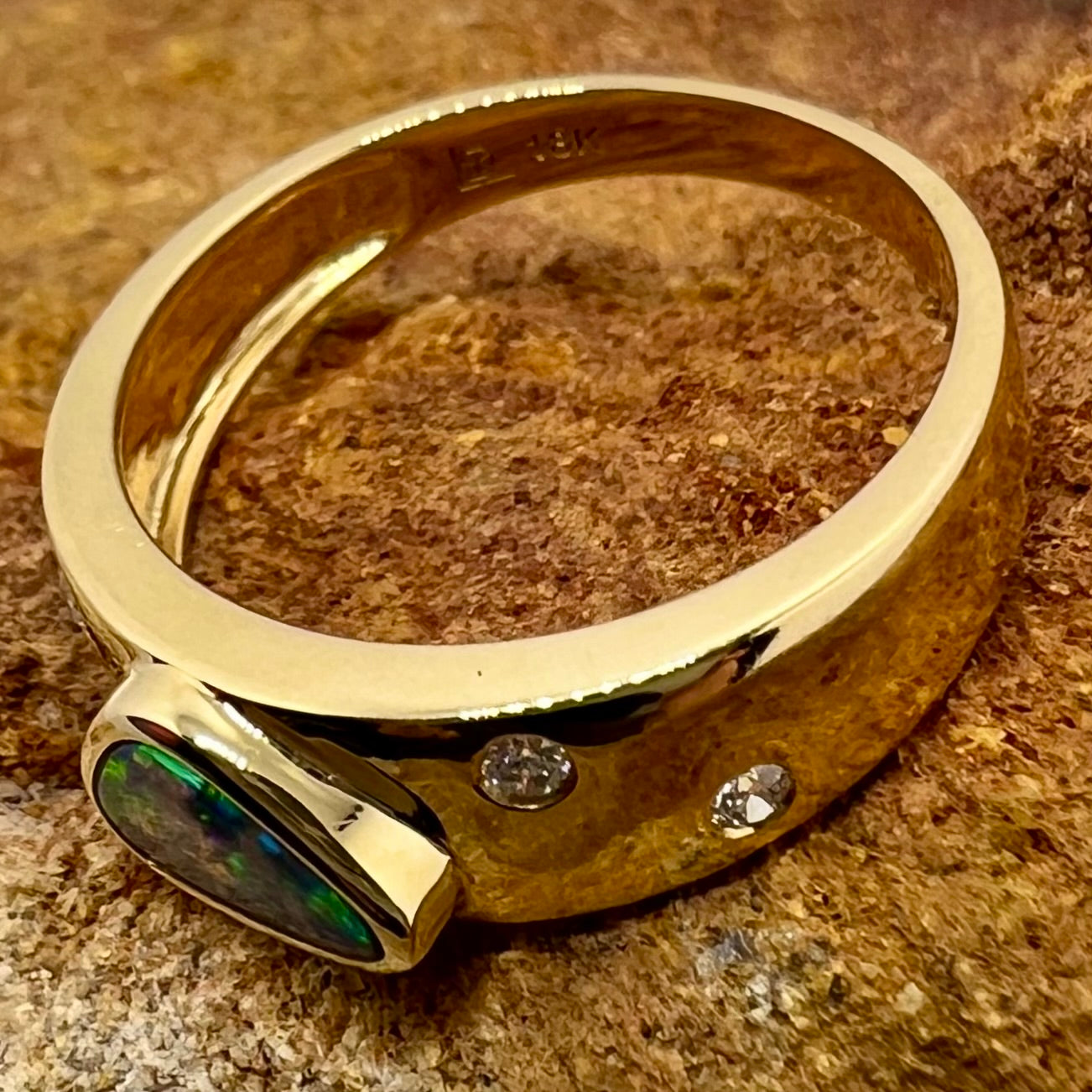 Sierra 18K Gold Ring