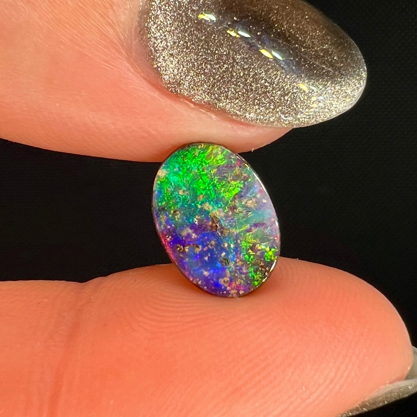 Unset Boulder Opal Gemstone